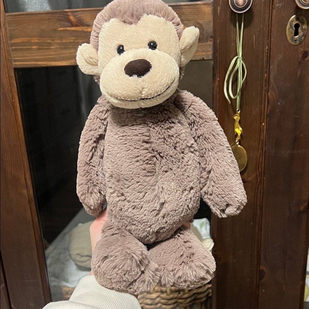Jellycat Brown Plush Monkey